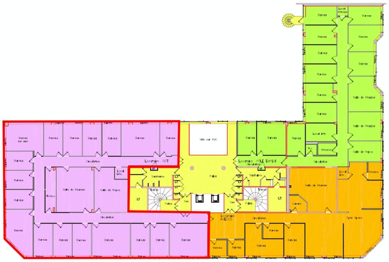 Bureau Cergy 1887m² Location bureau Cergy Val-d'Oise OLBUR2310795 27
